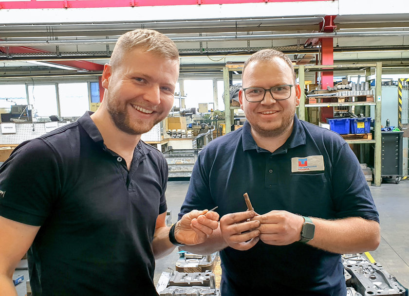 Mapal: Comparative test at Umformtechnik Radebeul with resounding success